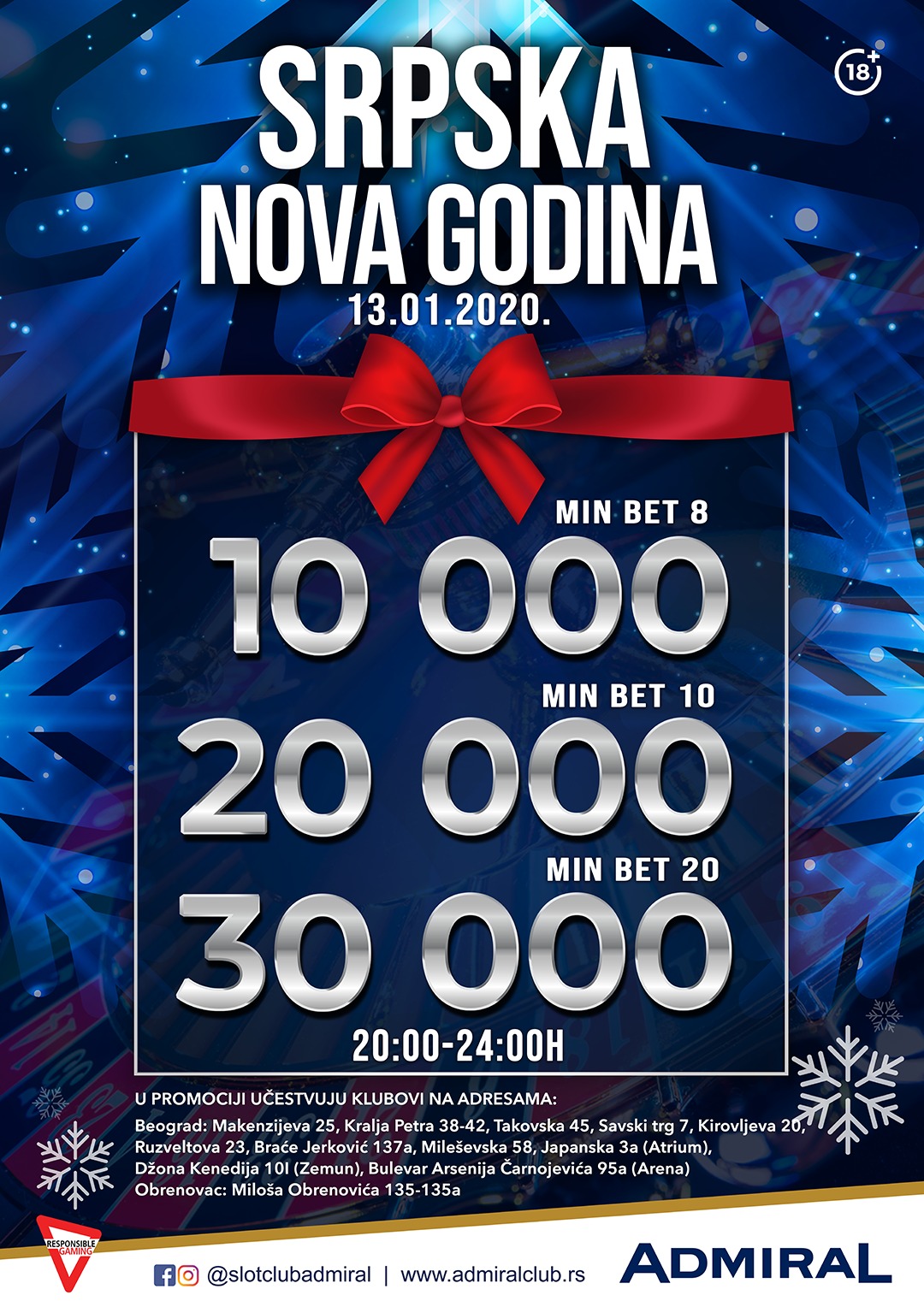 Srpska nova godina 1 – arena