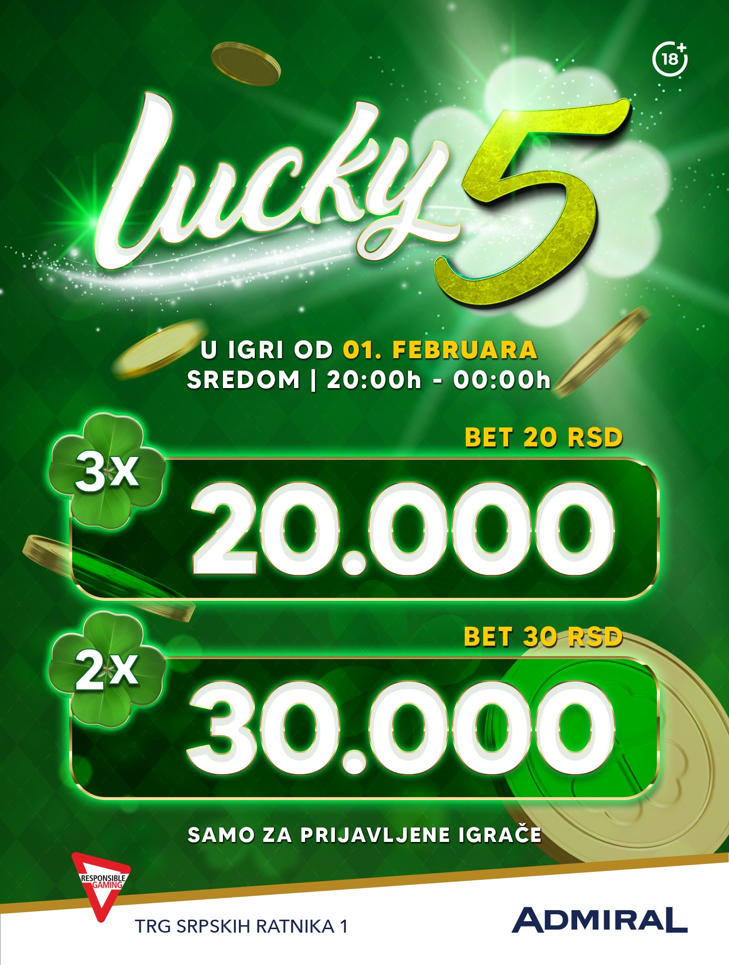 Lucky 5 – Kraljevo