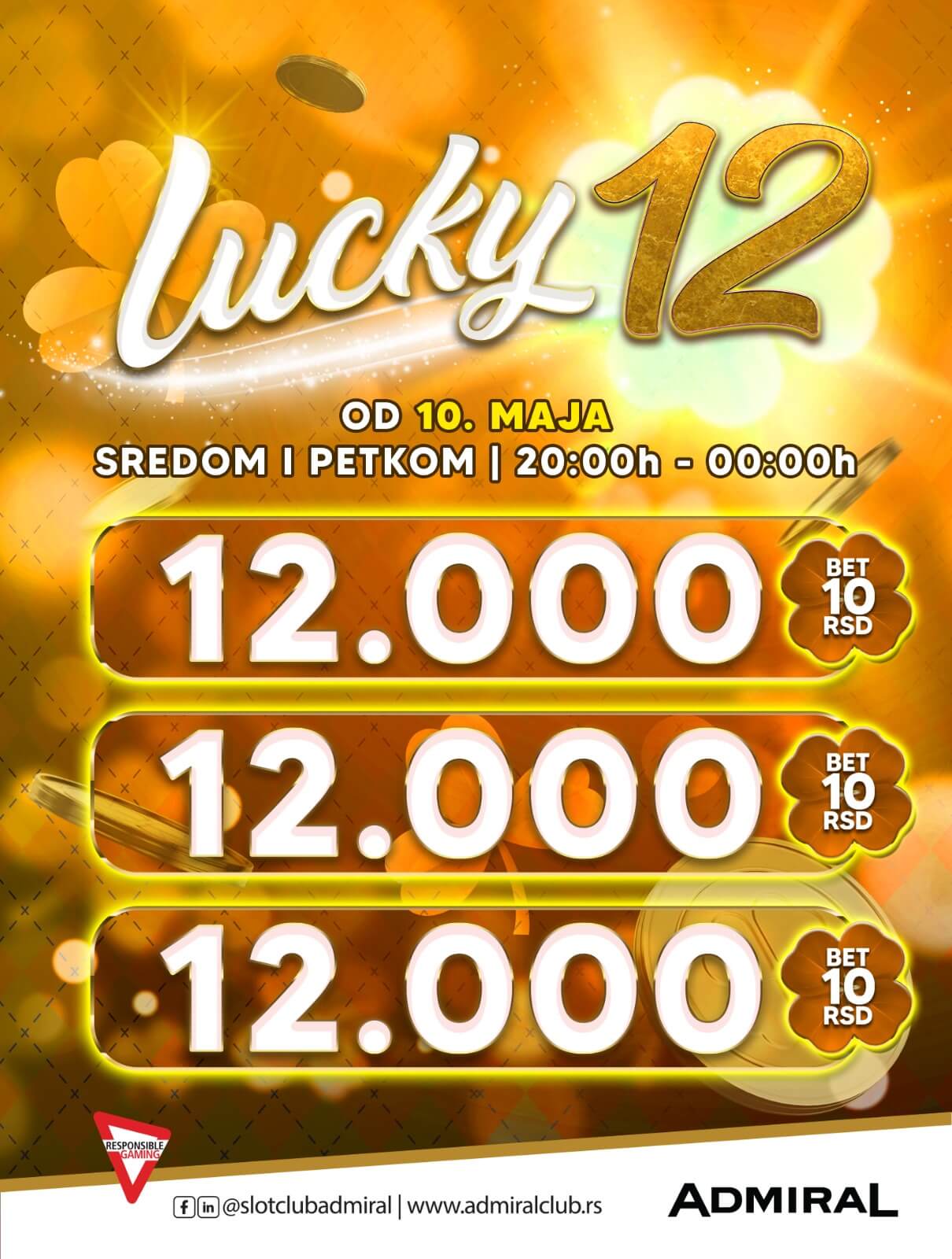 Lucky 12 – Jagodina – EN