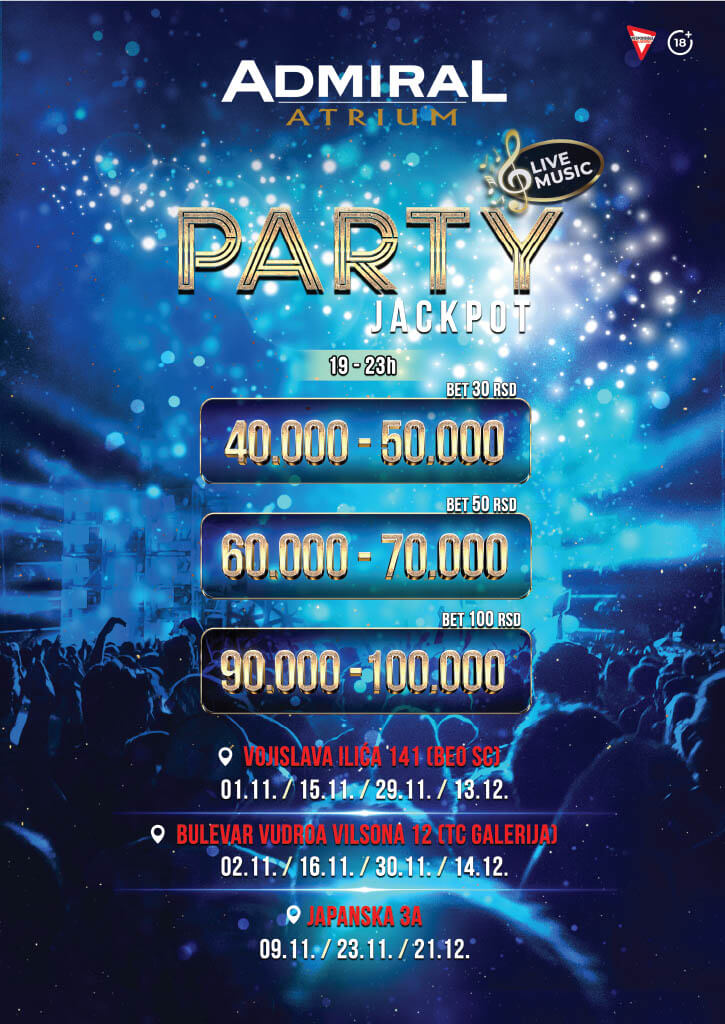 Party jackpot – BEO
